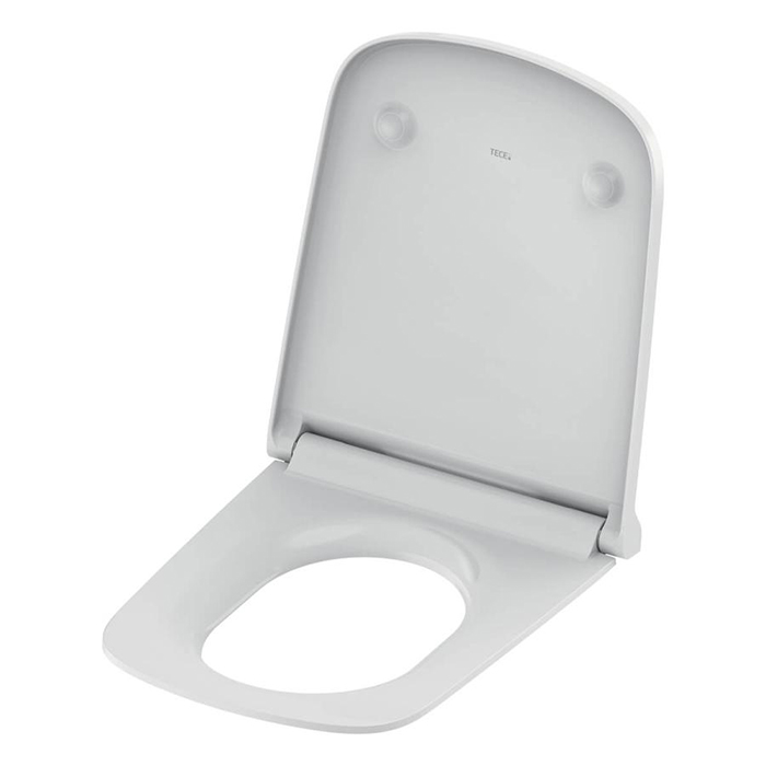 TECEneo Унитаз 54х36см, подвесной, безободковый, смыв Tornado, сиденье slim, цвет: белый