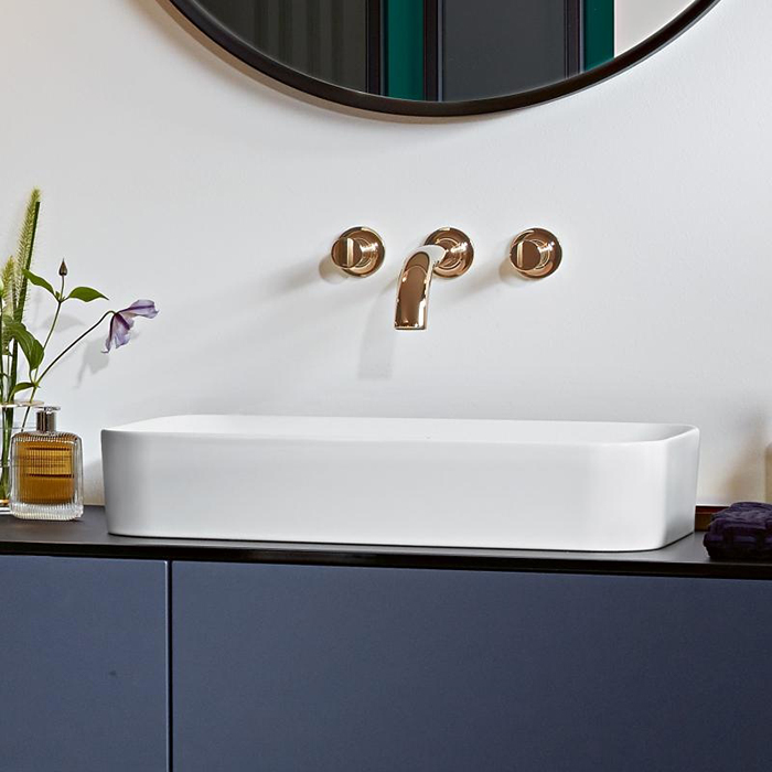 Villeroy&Boch Finion Раковина накладная 60х35х11.5см., без отв., CeramicPlus, цвет: белый