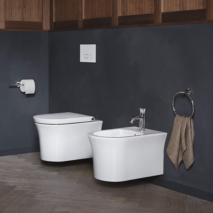 Duravit White Tulip Биде напольное 37x58х42 см, с переливом, с 1 отв., WonderGliss, цвет: белый