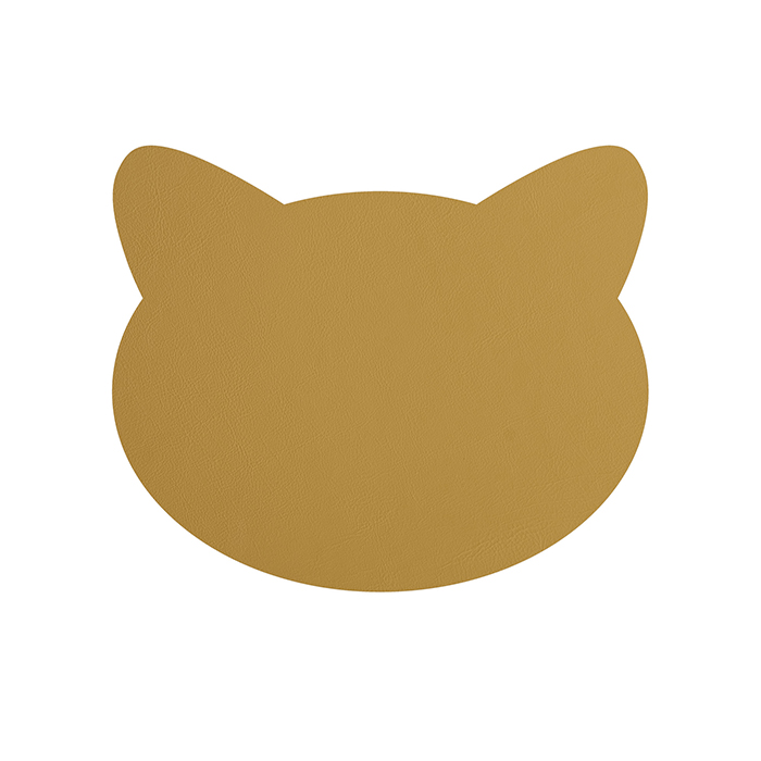 ADJ Костер детский Cat, 12x12 см., цвет: горчичный/оливковый