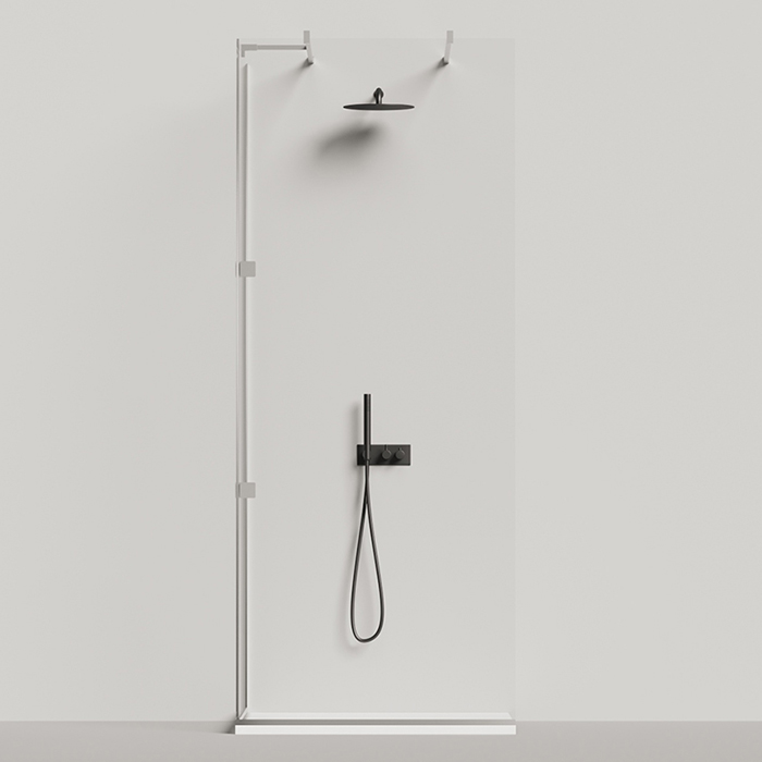 Salini Oasi Поддон 90х90х3cм, с сифоном, S-Stone, цвет: белый матовый