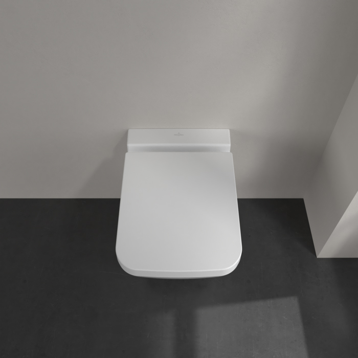 Villeroy&Boch Finion Унитаз подвесной 37.5х56х35см., CeramicPlus, цвет: альпийский белый