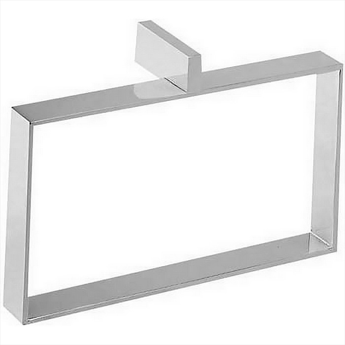 CISAL Quad Полотенцедержатель прямоугольный 25 см, подвесной, цвет: хром