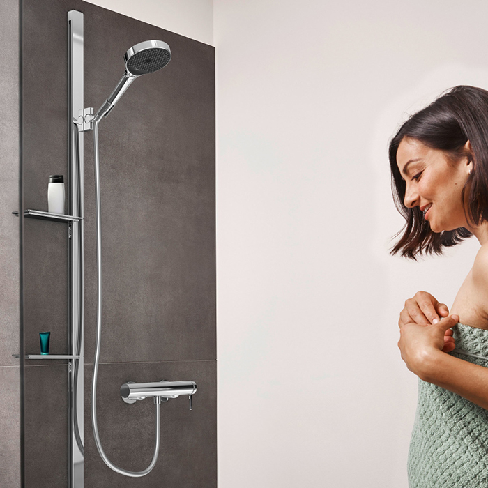 Hansgrohe Finoris Смеситель для душа, настенный, цвет: хром