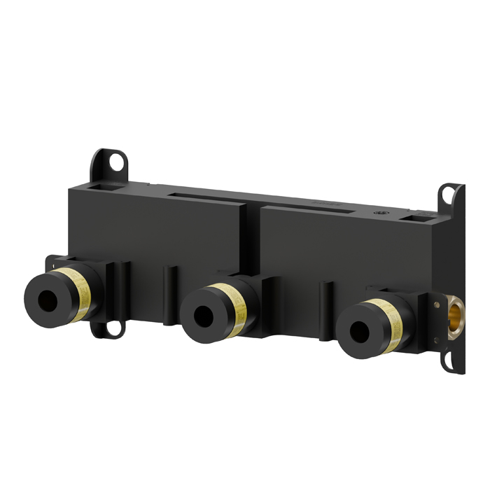 Newform Ionika; Ionika Allure; Ionika Supreme Внутренняя часть умывальников настенного монтажа с 3 отверстиями без донного клапана