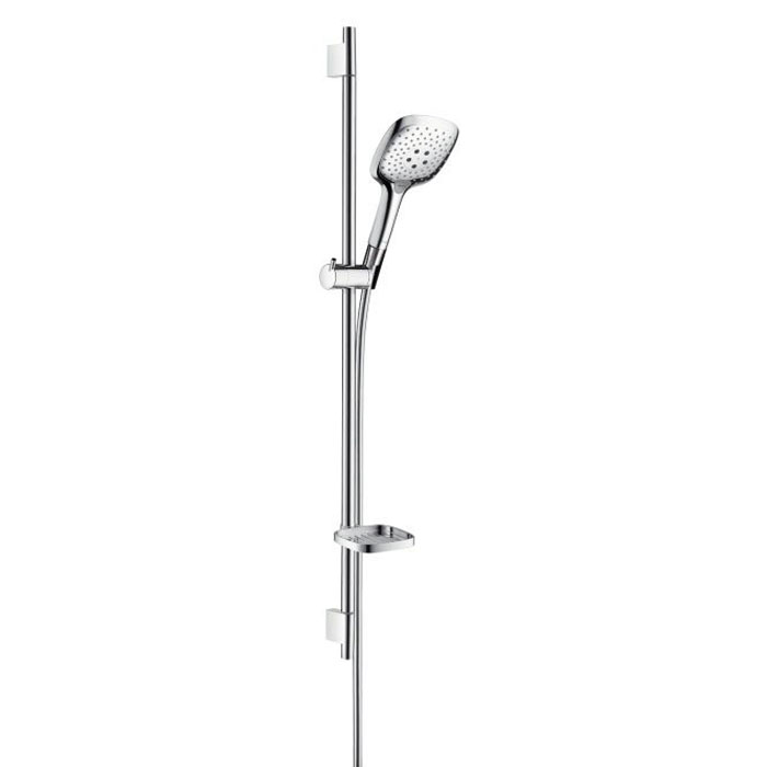 Hansgrohe Raindance Select Душевой гарнитур, включает: ручной душ, шланг, мыльница, цвет: хром