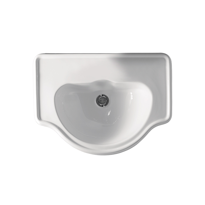 Kerasan Retro Раковина 62х45.5 см, без отв., цвет: белый