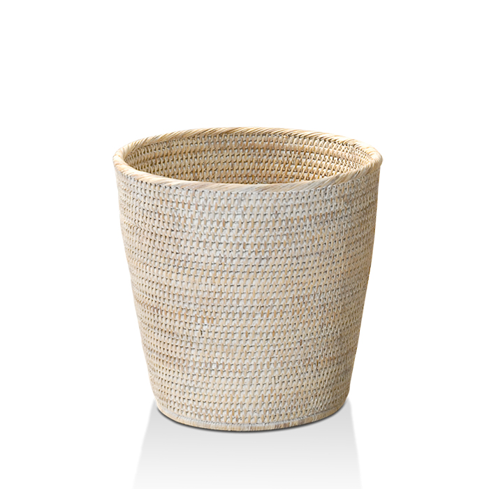 Decor Walther Basket PK Корзина для бумаги 30x31см, напольная, цвет: ротанг светлый