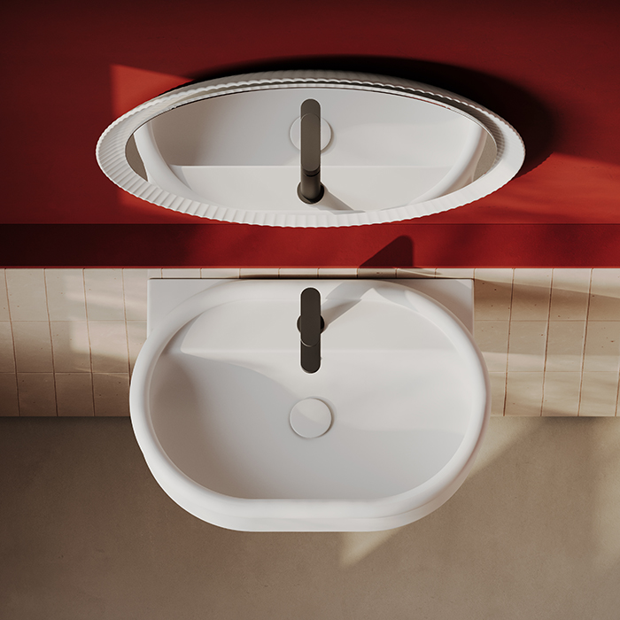 Artceram Brera Раковина накладная 60x45х15см., без отв., цвет: белый глянцевый