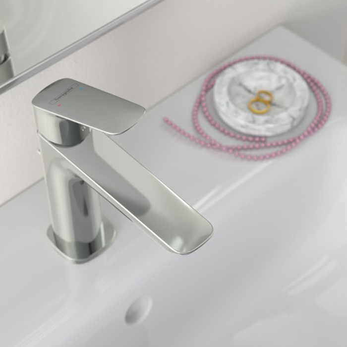 Hansgrohe Logis Смеситель для раковины, 1 отв., без донного клапана, цвет: хром