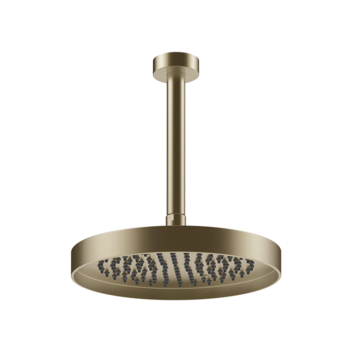 Gessi Incastri Верхний душ 25см., потолочный, цвет: Finox Brushed Nickel