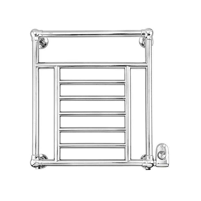 Devon&Devon Jupiter 3 Полотенцесушитель электрический 66x68.5x14.3см, термостат хром, подключение DX, цвет: хром