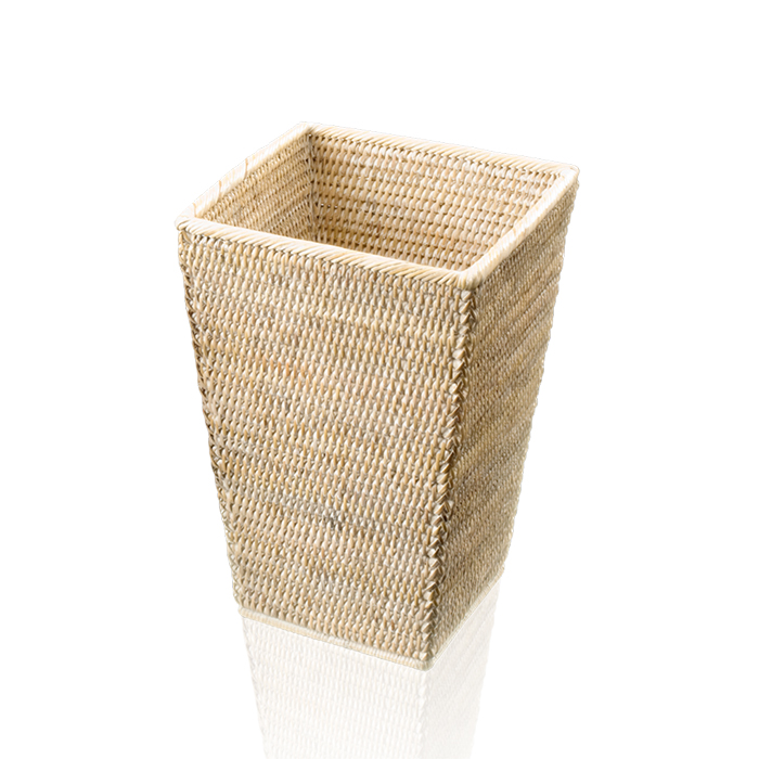 Decor Walther Basket KK Корзина для бумаги 19.5x30см, напольный, цвет: ротанг светлый