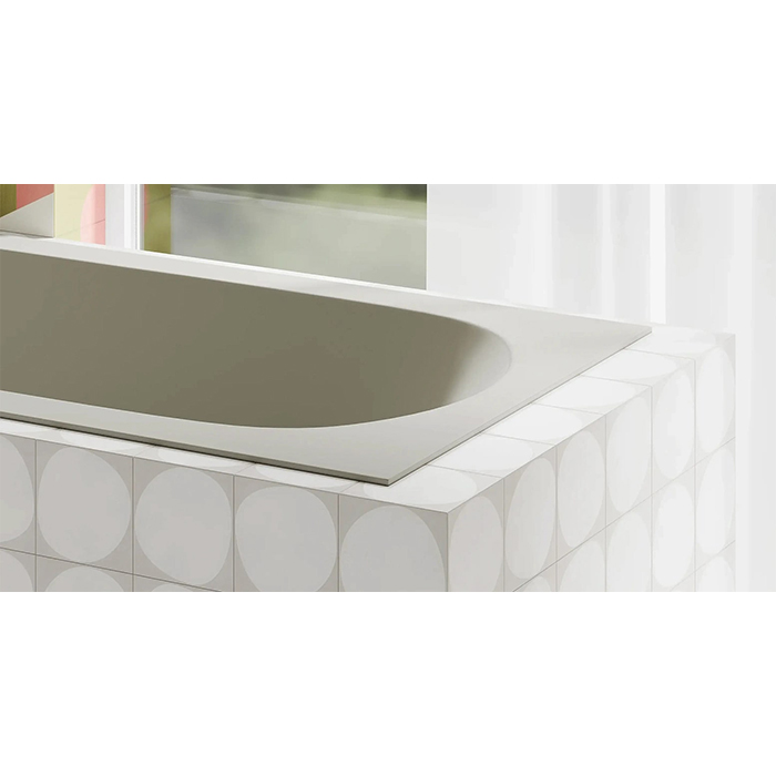 Salini Ornella Kit Ванна 170х80х60см., встраиваемая, S-Sense, донный клапан, сифон, щелевой слив-перелив, цвет: белый глянцевый