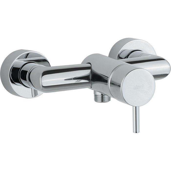CISAL Less Minimal Смеситель однорычажный настенный для душа, цвет: хром 
