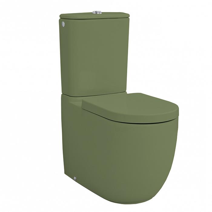 Artceram FILE 2.0  Унитаз моноблок 37х67см, слив универсальный, цвет: salvia