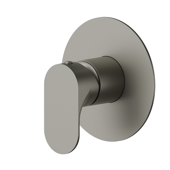 Newform Linfa II Смеситель для раковины, встраиваемый, внешняя часть, цвет: titanium satin