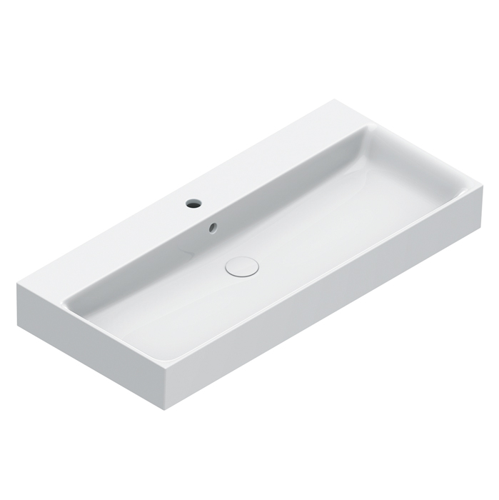 Catalano Premium Раковина 100x47см, с 1 отв., цвет: белый матовый