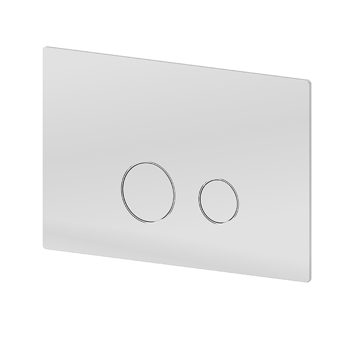 Newform XT Клавиша смыва для унитаза, двойная, для систем инсталляций TECE, цвет: хром