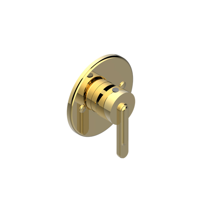 THG CORVAIR Смеситель для душа встраиваемый, однорычажный, внешняя часть, цвет: полированное золото