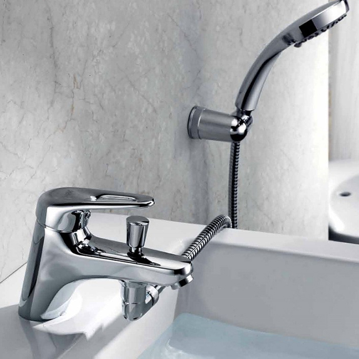 Hansgrohe Logis Смеситель на борт ванны, 1 отв., цвет: хром