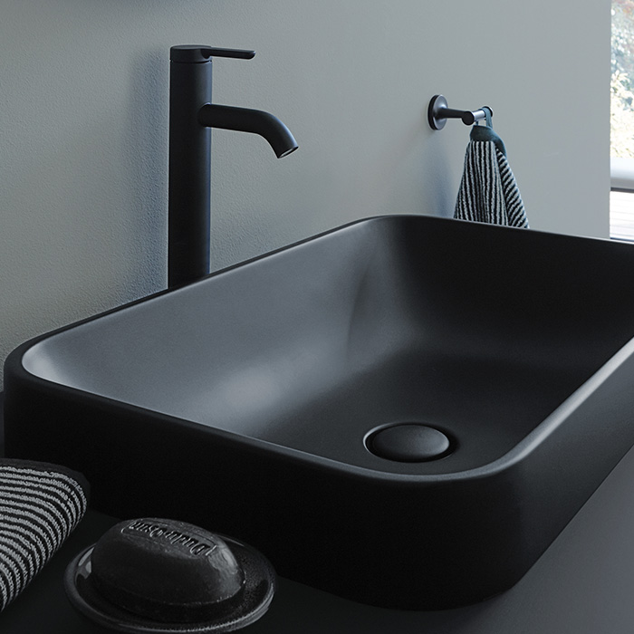 Duravit Happy D.2 Plus Тумба подвесная 100x55x40.8см с раковиной, 2 ящика, цвет: stone grey satin matt/Anthracite matt