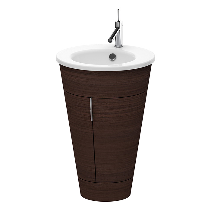 Duravit Starck 1 Тумба напольная 60x56xh82.5см, с раковиной , подсветка LED, цвет: дуб