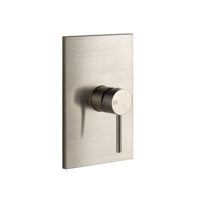 Gessi Emporio Via tortona Смеситель для душа,, подвесной, термостатический, цвет: Finox Brushed Nickel