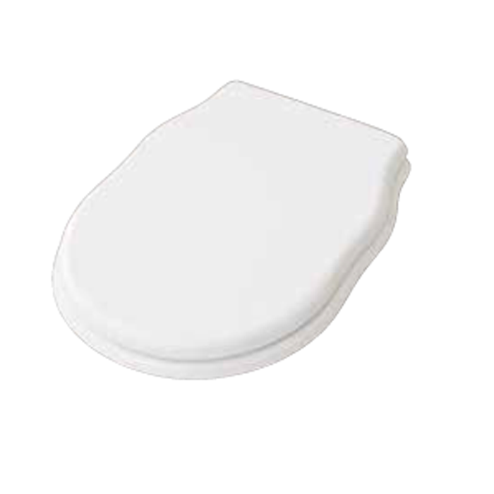 Artceram HERMITAGE Сиденье для унитаза, с микролифтом, цвет: белый/золото