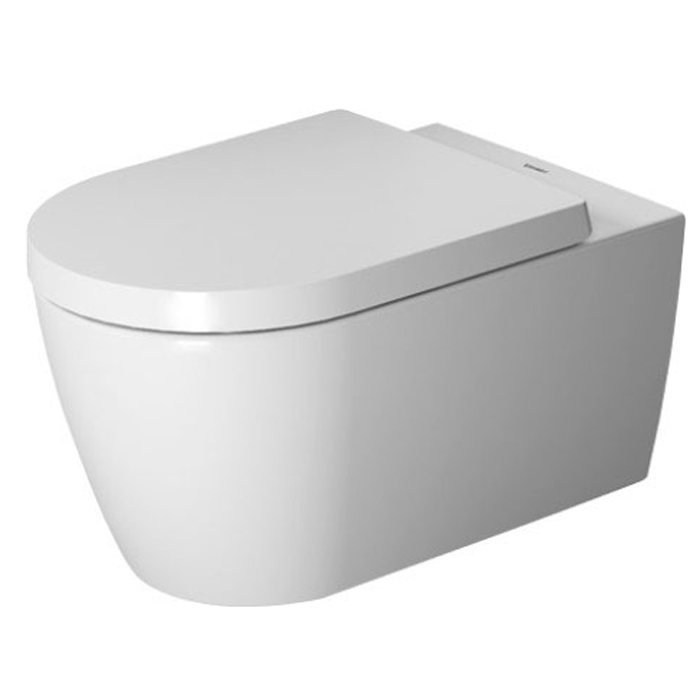 Duravit Me by Starck Комплект: подвесной унитаз 57х37см, Rimless 252909+ сиденье с мягким закрыванием 002009