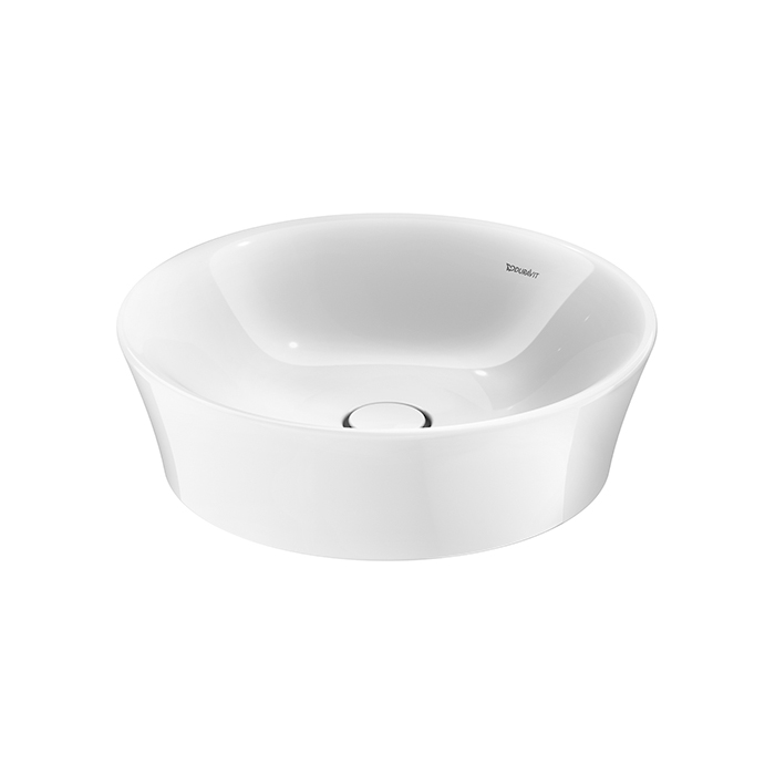 Duravit White Tulip Раковина накладная Ø50см, без перелива, без отв., цвет: белый