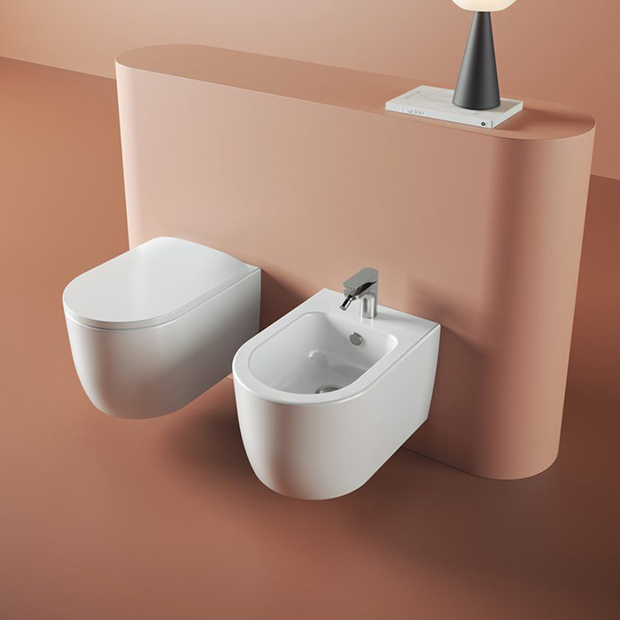 Artceram Monet Унитаз подвесной Rimless 36х52 см, цвет белый