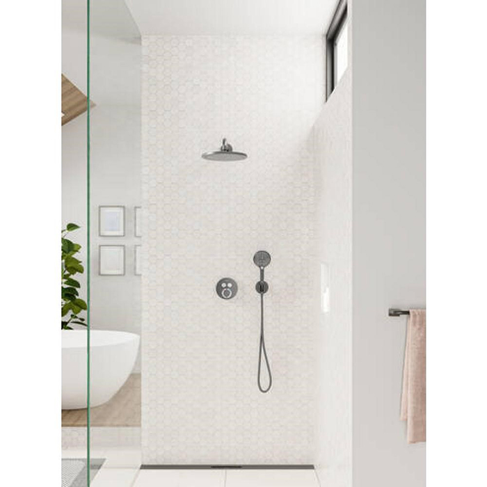 Hansgrohe Raindance Select S Ручной душ 120 3jet, Rain, RainAir, Whirl, цвет: черный хром