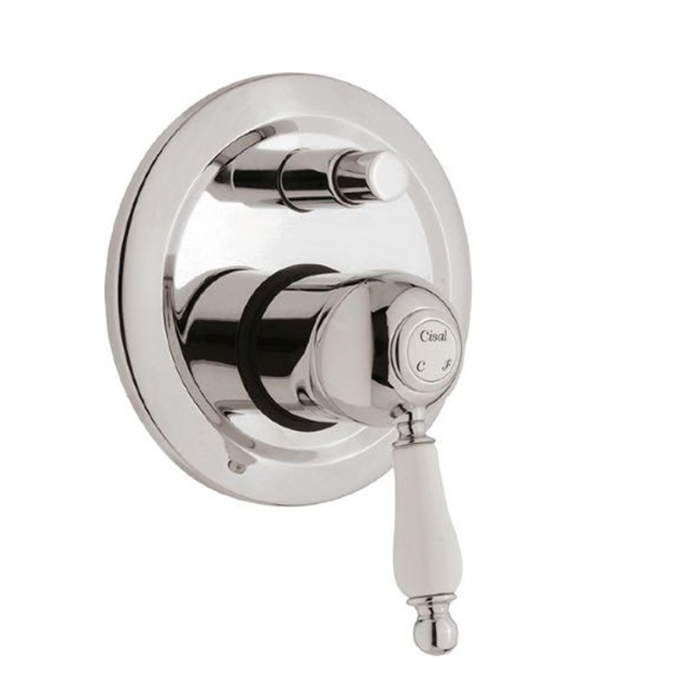 CISAL Arcana Empress Встраиваемый однорычажный смеситель для ванны/душа, цвет: хром 