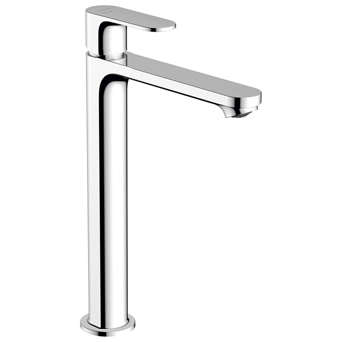 Hansgrohe Rebris S Смеситель для раковины, высокий, 1 отв., с донным клапаном, цвет: хром