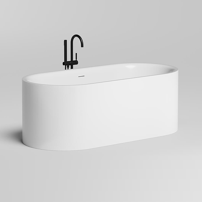 Salini Perla Ванна отдельностоящая 170x80см, материал S-Stone, цвет: белый матовый