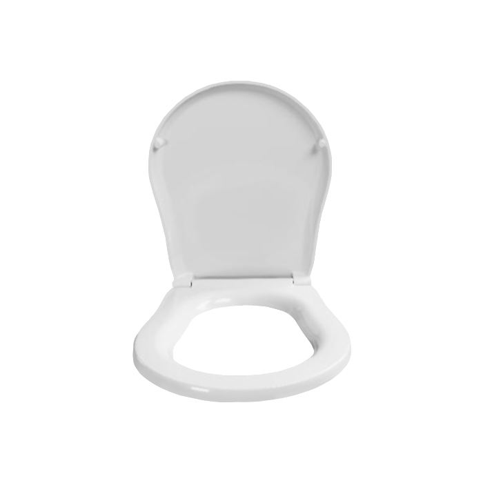 Kerasan Retro Сиденье для унитаза, микролифт, цвет: белый/бронза