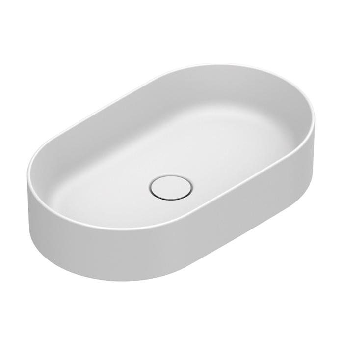 Catalano Zero Раковина 60х35см, накладная, без отв., цвет: белый матовый