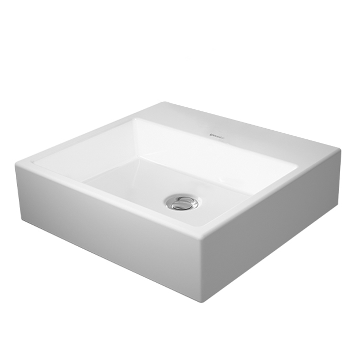 Duravit Vero Air Раковина 50х47см., подвесная, без отв., шлифованная, без перелива, цвет: белый