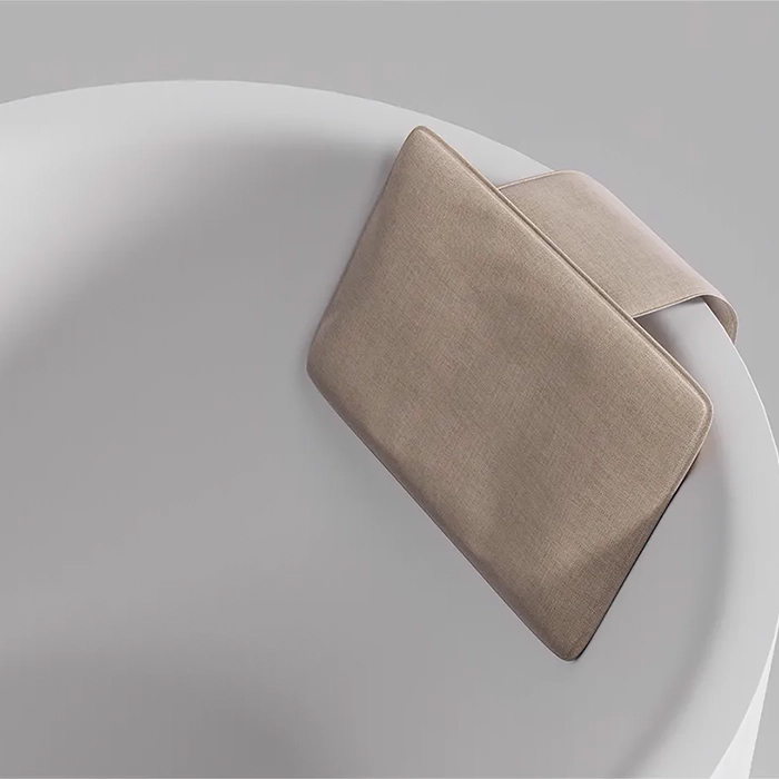 Salini Подушка для ванны 49.5x35.5x7cм , цвет: Cappuccino