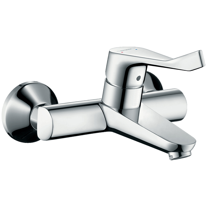 Hansgrohe Focus Смеситель для раковины, настенный, цвет: хром