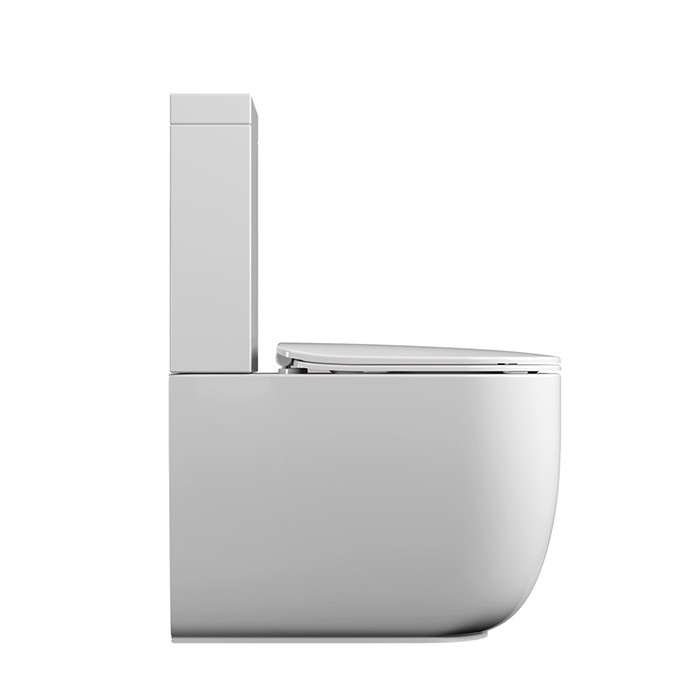 Kerasan Nolita Унитаз моноблок, с креплением WB5N, с сиденьем, цвет: белый глянцевый