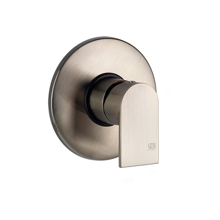 Gessi Emporio Via manzoni Смеситель встраиваемый, на 1 выход, цвет: Finox Brushed Nickel