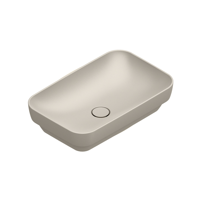 Catalano Green Раковина 60x38см, встраиваемая, без отв., цвет: Sabbia Satinato