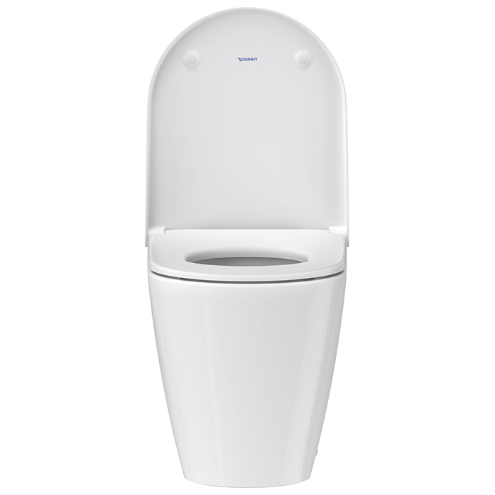 Duravit D-Neo Унитаз 37х58х40см., напольный, безободковый, слив в стену, цвет: белый