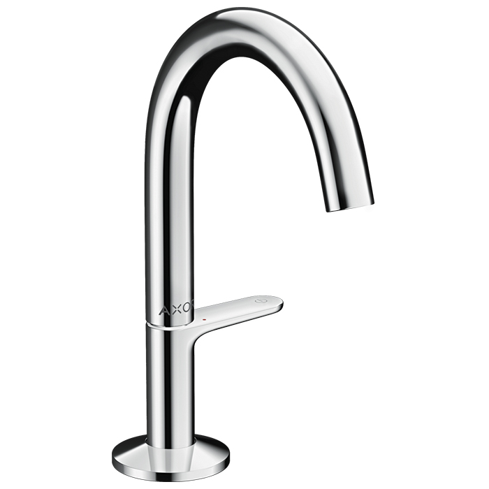 Axor One Смеситель для раковины, 1 отв., Select, со сливом push-open, цвет: хром