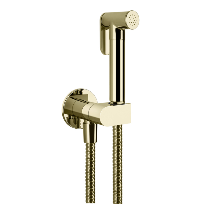 Gessi Origini Гигиенический душ, шланг 125см., цвет: Brass PVD