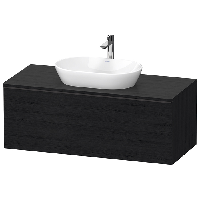 Duravit D-Neo Тумбочка подвесная 120х45.9x55см., раковина, 1 ящик, цвет: Black Oak