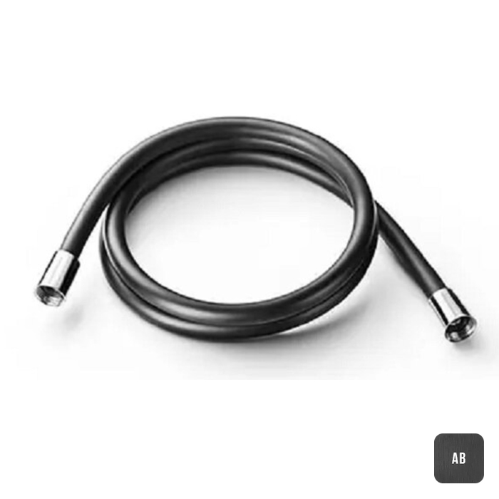 Almar Шланг для душа 150см., PVC, цвет: черный металл брашированный PVD