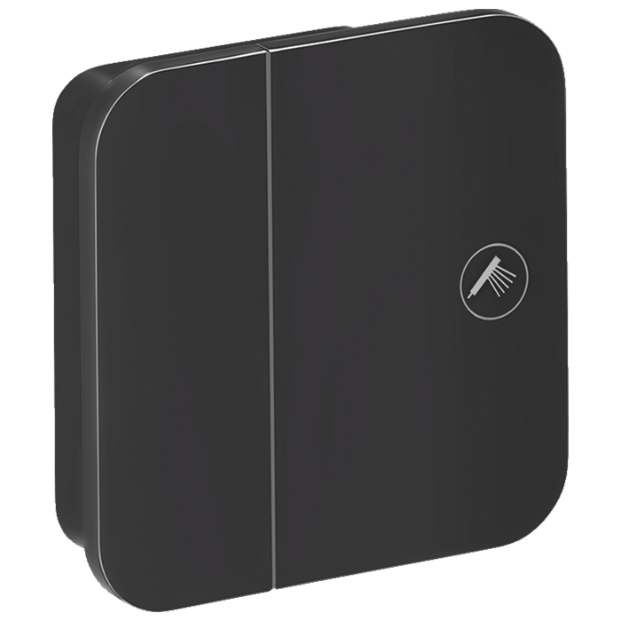 Axor One Запорный вентиль, встраиваемый, цвет: черный матовый